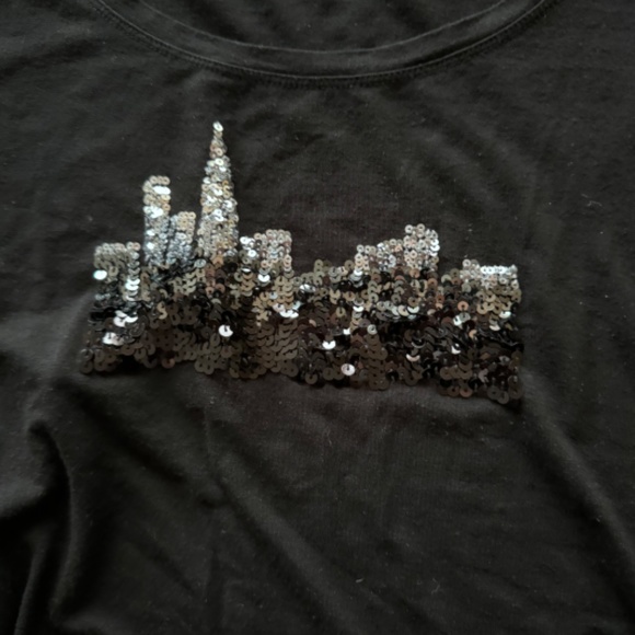 New York and Company sequin tee - Picture 4 of 5